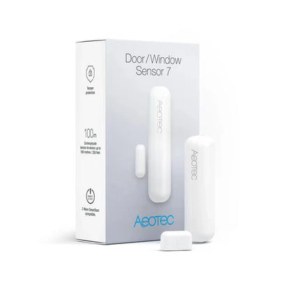 Secure Your Home with Aeotec Door/Window Sensor 7—Compact, Efficient, and Powerful.