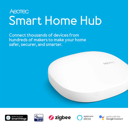 Aeotec Smart Home Hub - Works as a SmartThings Hub - Matter, Z-Wave, Thread & Zigbee