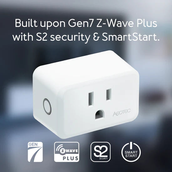 The Aeotec Smart Switch 7 is a compact and feature-rich smart plug designed to enhance home automation capabilities.